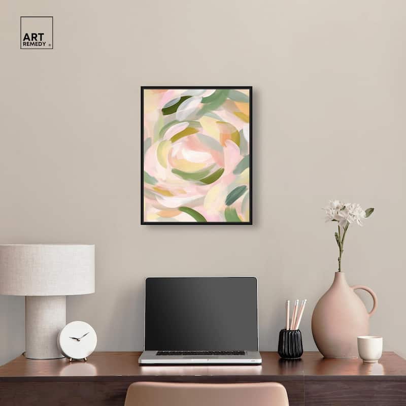 Brushstroke II Canvas by Art Remedy