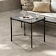 Option Black & Gold Coffee Table Only