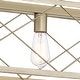 preview thumbnail 53 of 68, Kiro 5-light Farmhouse Linear Chandelier Faux Wood Dining Lighting with UL Certified - 36''