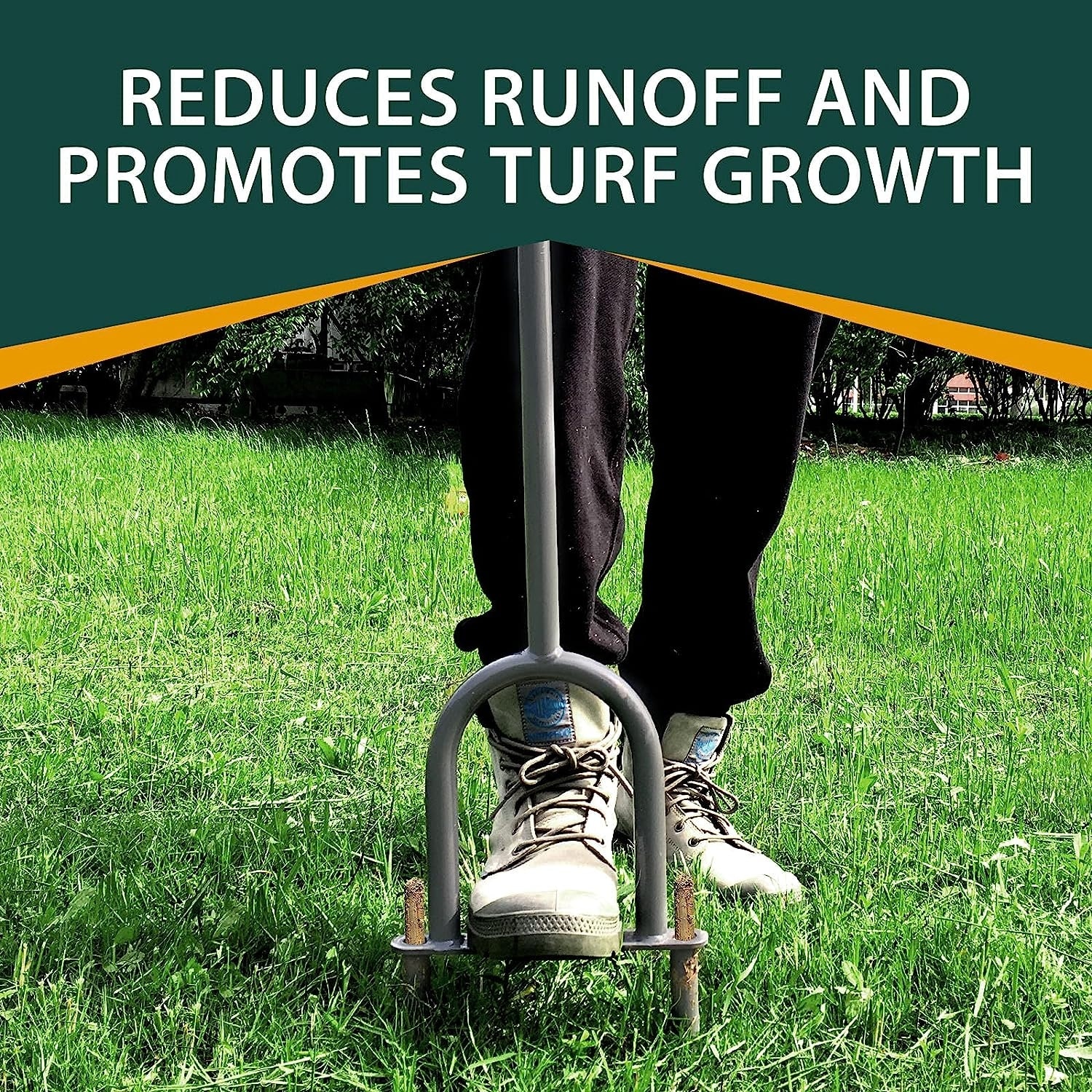 Lawn coring sale aerator manual