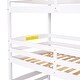 preview thumbnail 9 of 13, Separate Design Twin Size Triple Bunk Bed with Storage Staircase