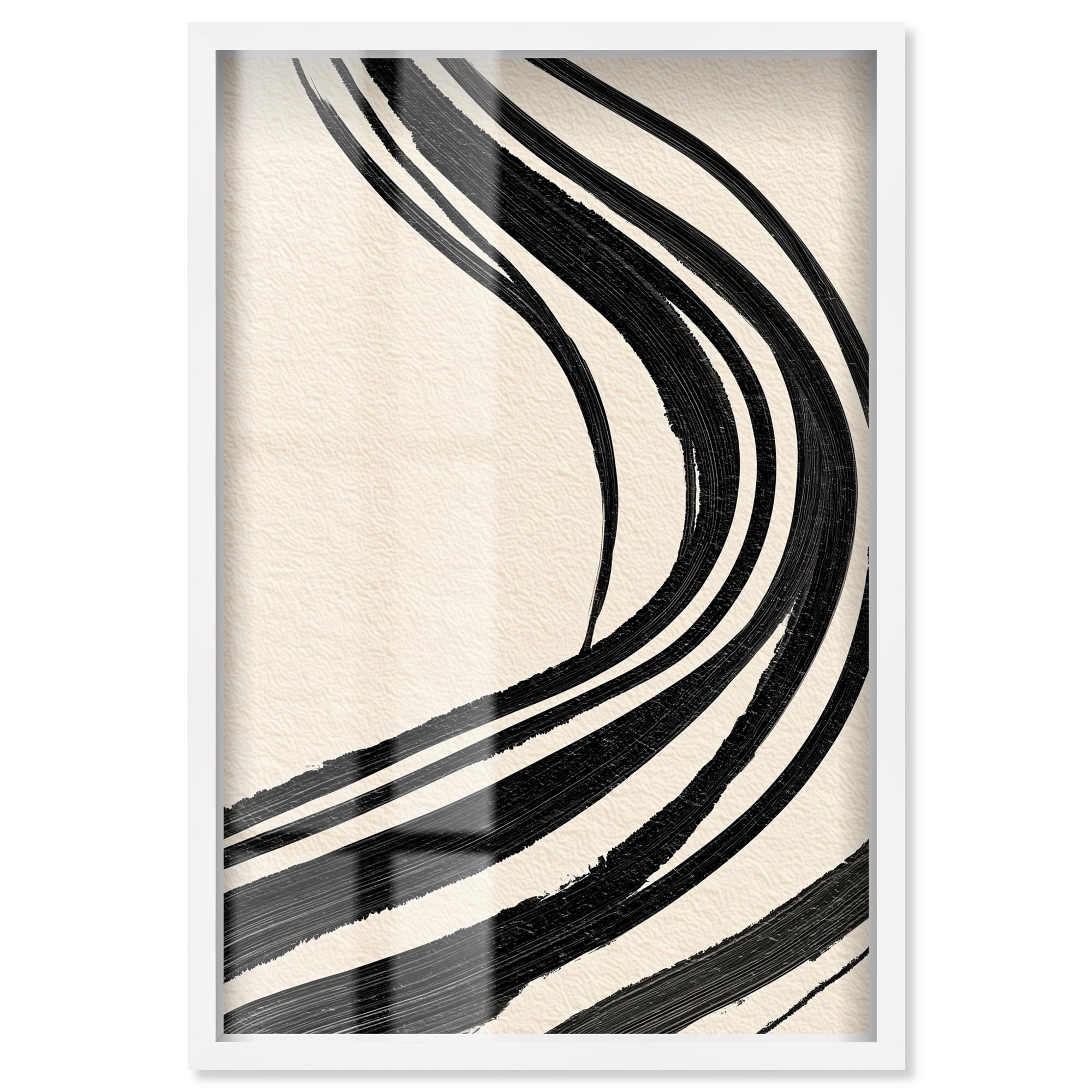 Minimalist's Mark II Modern Wall Decor Shadowbox Print by Art Remedy