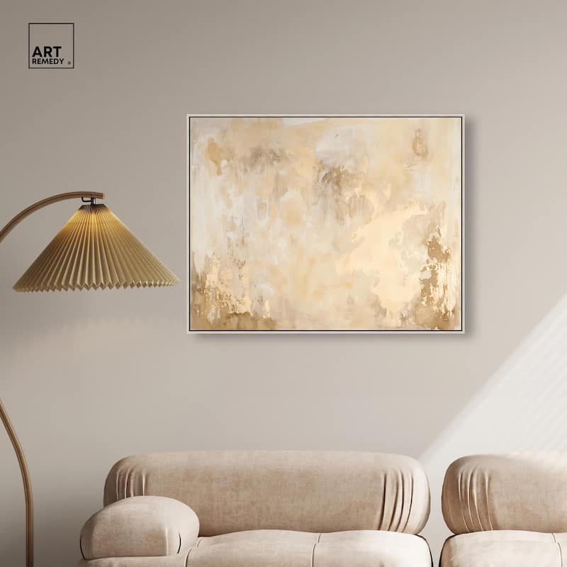 Sun Brust Gilding III Canvas by Art Remedy