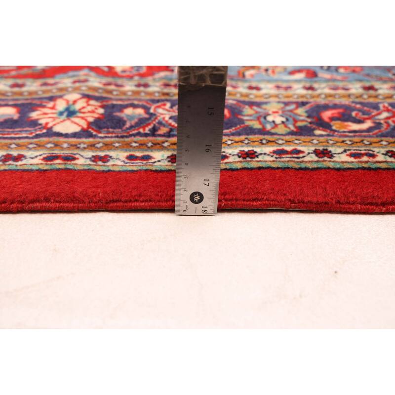 ECARPETGALLERY Hand-knotted Kayseri Vintage Red Wool Rug - 4'4 x 6'11