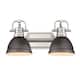 Option Pewter with Rubbed Bronze Shades