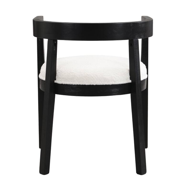 Zevrin 7pc Dining Set with Cushioned Seats, Rubberwood by Christopher Knight Home