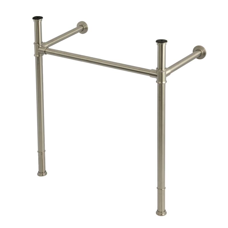 Kingston Brass Fauceture Stainless Steel Console Sink Legs - Brushed Nickel
