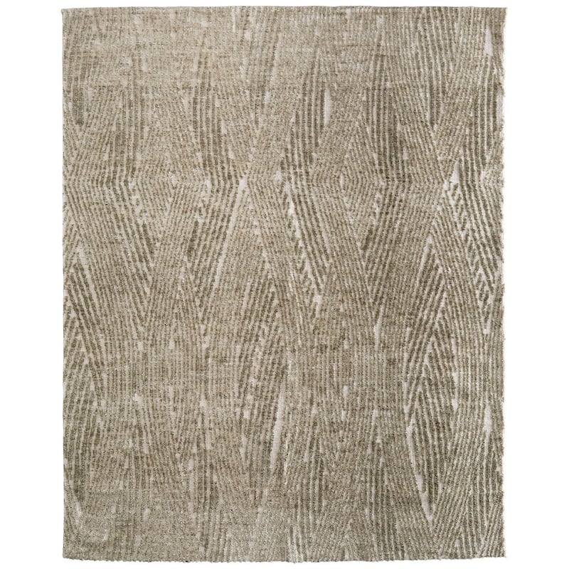 HomeRoots Abstract Bohemian Rectangle Area Rug