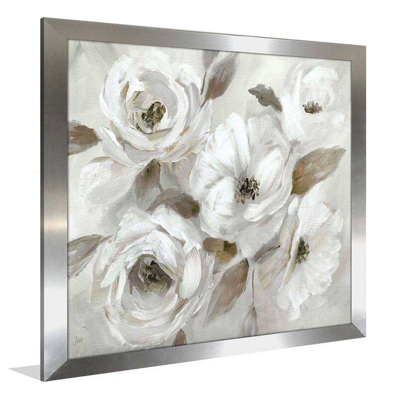 "Winter White (Square)" by Nan Print on Acrylic