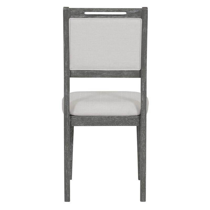 6-Piece Retro Dining Set with Rectangular Table, Trapezoidal Base, 4 Upholstered Chairs, and 1 Bench for Dining Room