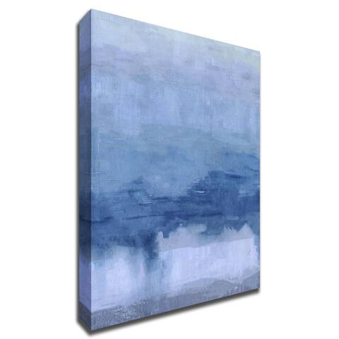 Cerulean Abstract by Marta Wiley Print on Canvas