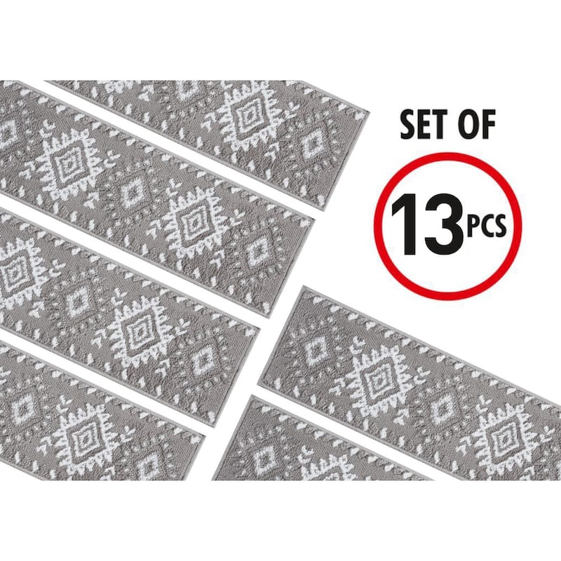 SussexHome Traditional PP Stair Treads (9 x 28 in.)