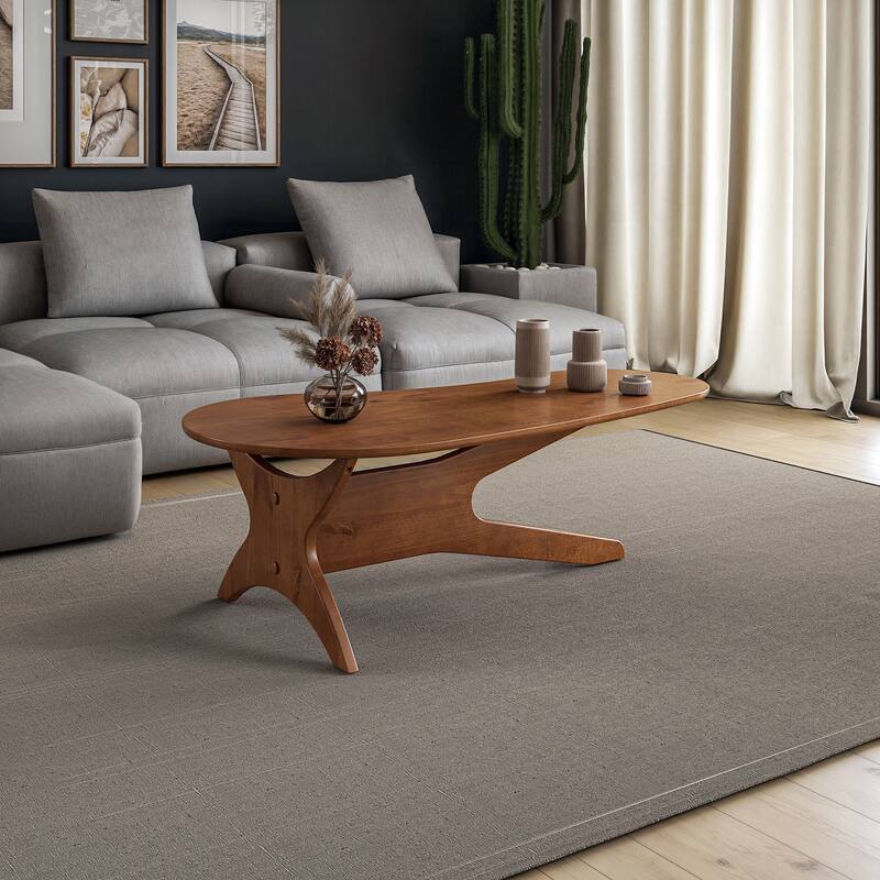 Mid Century Coffee Table - Castanho