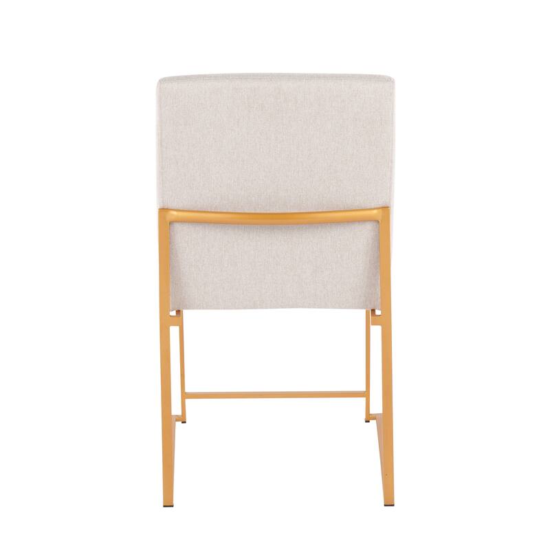 Silver Orchid Forrest Gold High Back Dining Chair - Set of 2