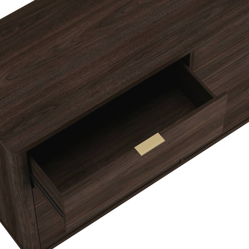 Manhattan Comfort Evalyn 60 Inch 6 Drawer Dresser