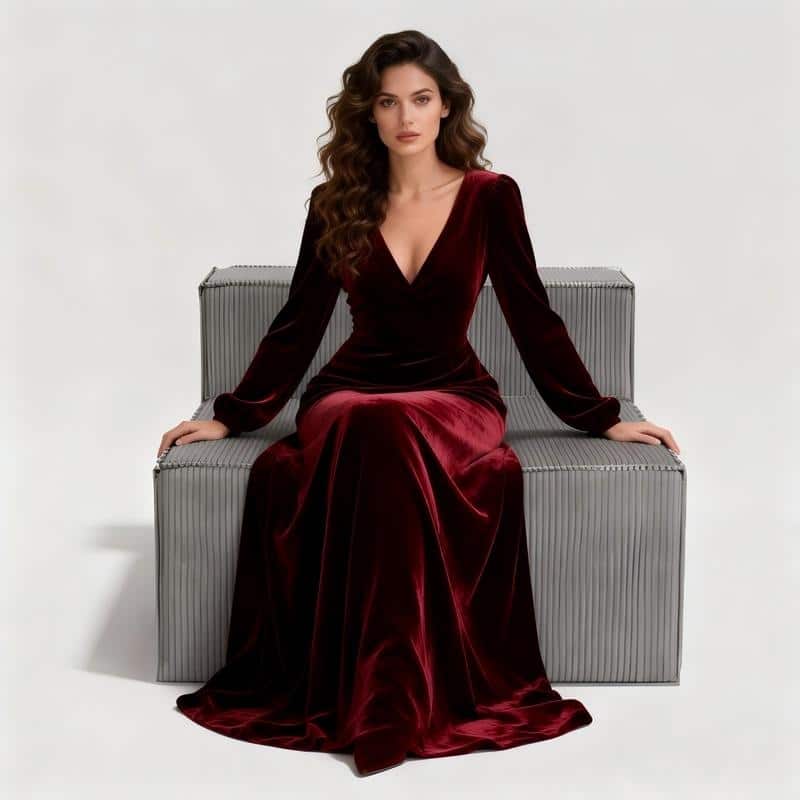 27.5" Luxe Armless Corduroy Compression Sofa