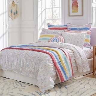 Lullaby Bedding Tiny Hearts Cotton Quilt Set
