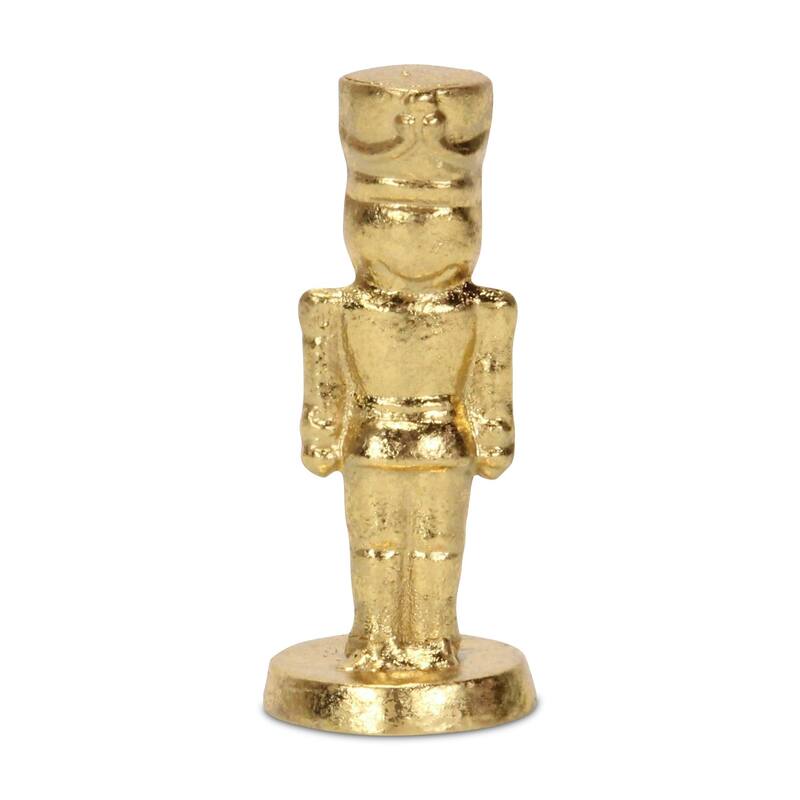 Clara Gold Cast Iron Nutcracker Figurine