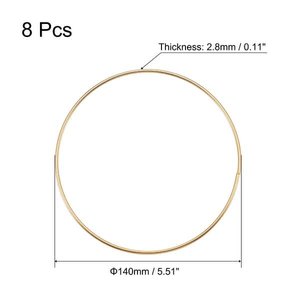 Metal O Rings Non Welded Hoops, for DIY - Gold - Bed Bath & Beyond ...