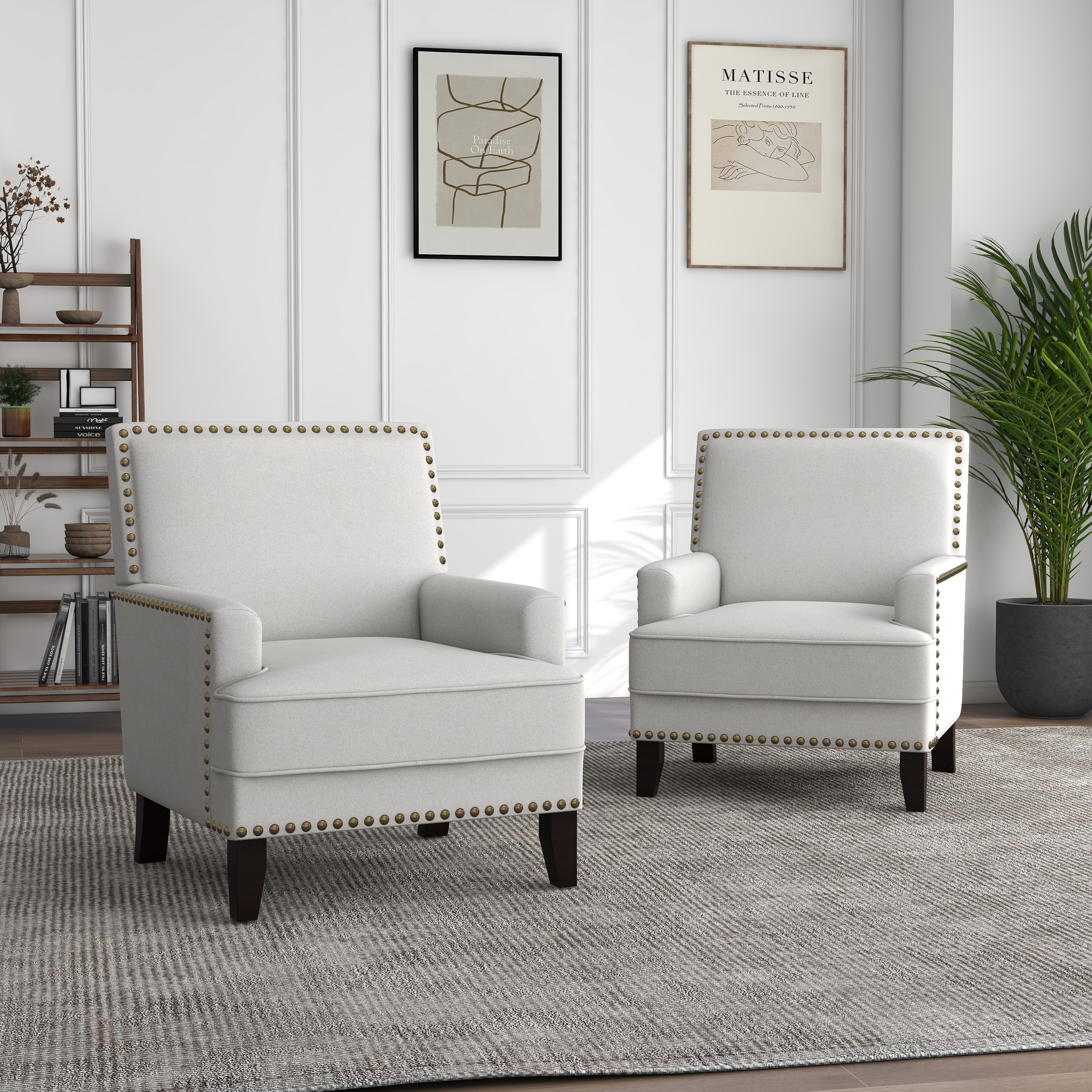 Nailhead sale accent chair
