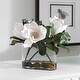 preview thumbnail 6 of 4, Uttermost Middleton Magnolia Flower Centerpiece - 15.75" H
