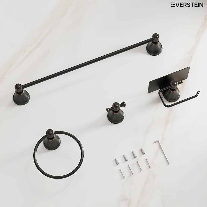 4-Piece Bathroom Accessories Set Bathroom Hardware Set