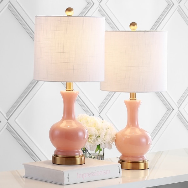 coral bedside lamp