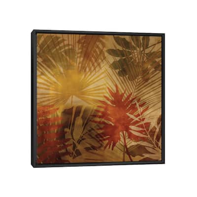 iCanvas "Sunlit Palms I" by John Seba Framed Canvas Print