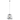 SAFAVIEH Lighting Rydler 13" Outdoor Pendant - 13" x 12" x 16" - W/D/H