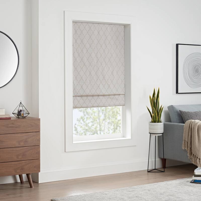 Eclipse Darien Ogee 100% Total Blackout Cordless Roman Shade