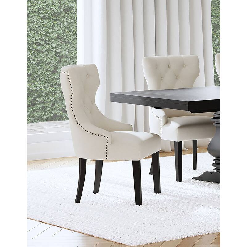 Baney Tufted Fabric Upholstered Dining Chair