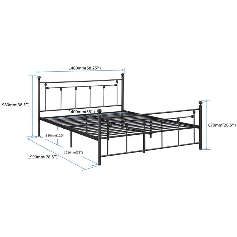 Metal Platform Bed Frame