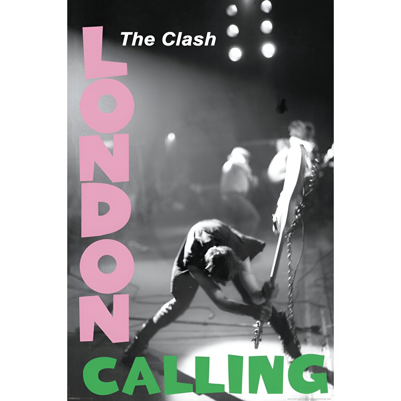 The Clash - London Calling Art Poster - 24 x 36 Inch - Overstock