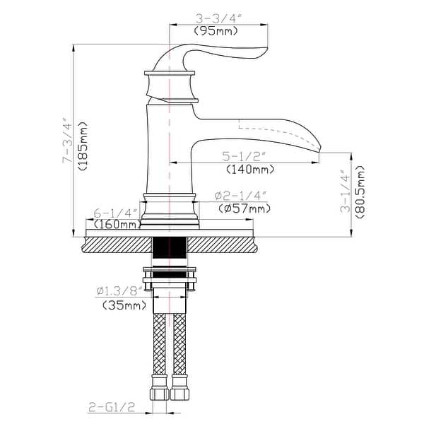 Bathroom Faucet Waterfall Single Handle Vessel Sink Faucet Deck Mount