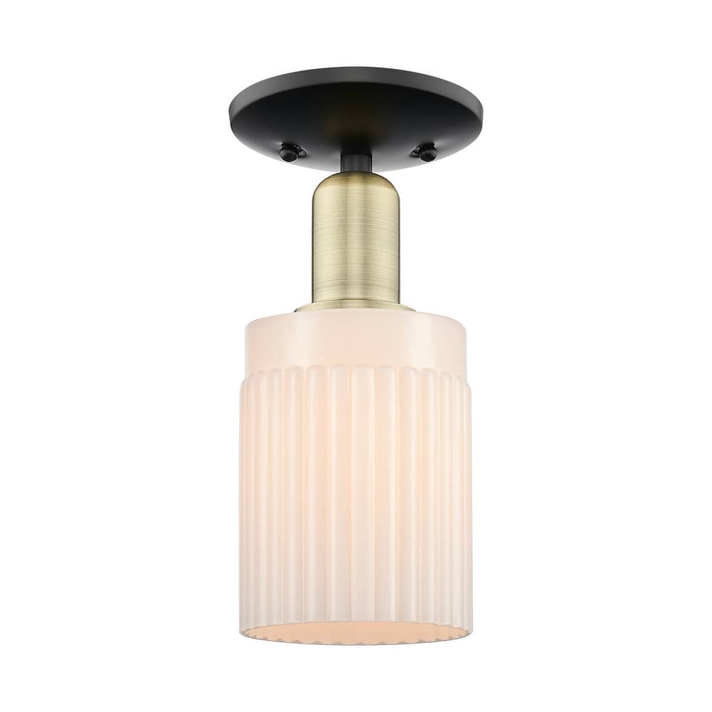 Innovations Lighting Endless Possibilities Arcadia - Hadley - 1 Light 5" Semi-Flush Mount