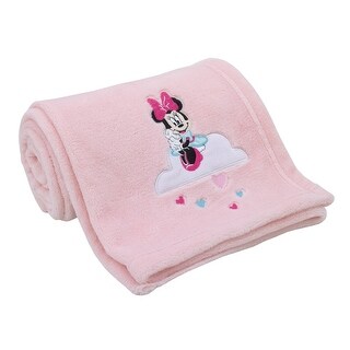 Disney Minnie Mouse Be Happy Baby Blanket