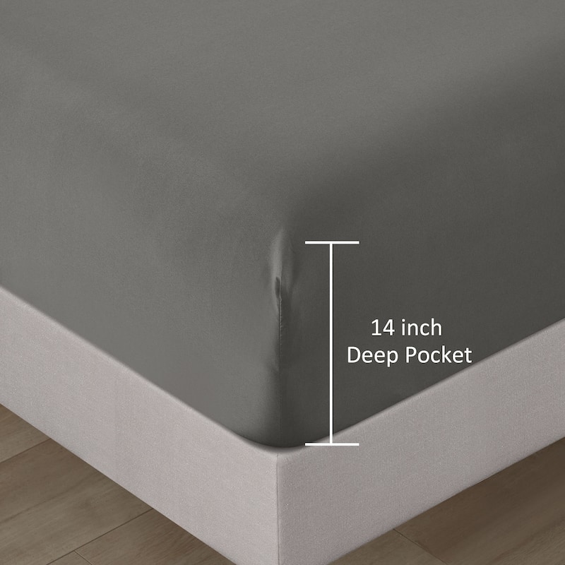 Nanshing 4-Piece Special Cooling Ultra Soft Polyester Sheet Set