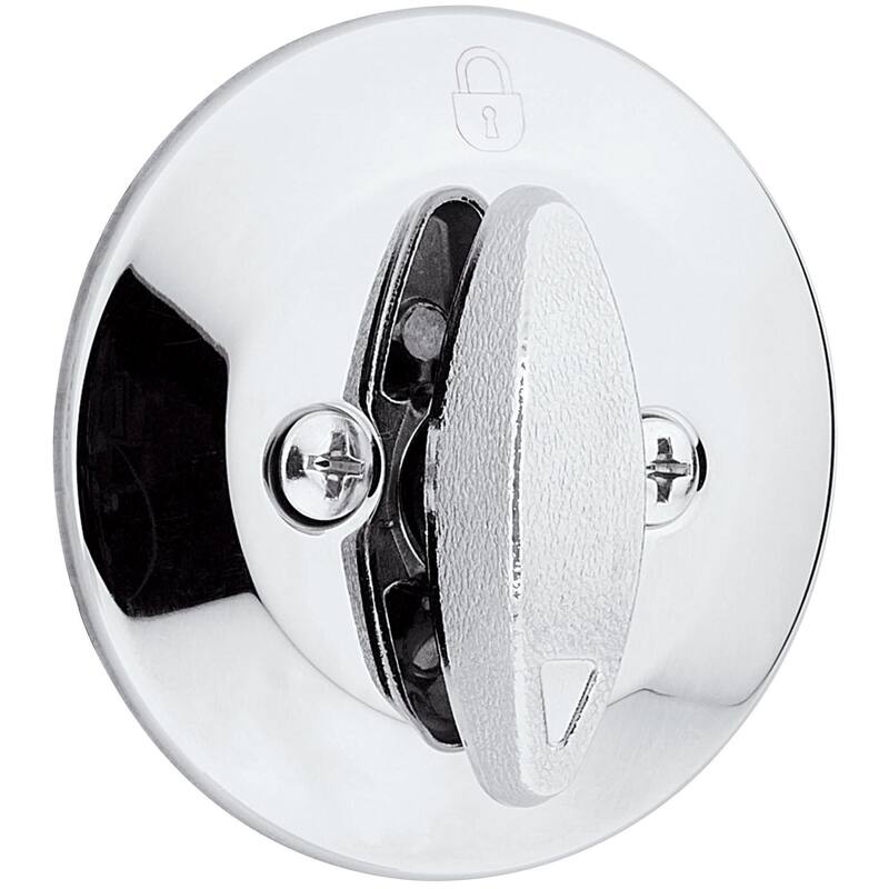 Kwikset One Sided Deadbolt with Back Plate from the 660 Series