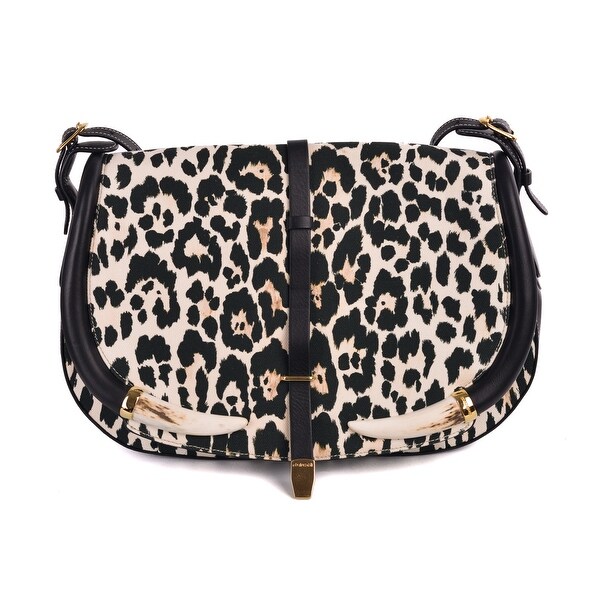 leopard print going out bag