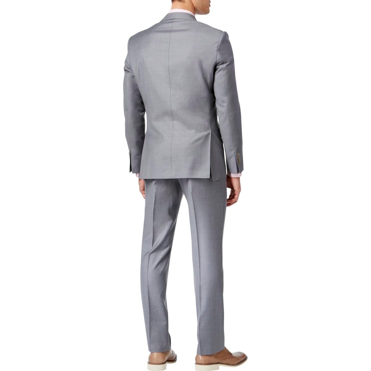 dkny slim fit suit