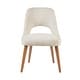 preview thumbnail 3 of 49, INK+IVY Nola Upholstered Dining Side Chairs with Cutout Back design (Set of 2)