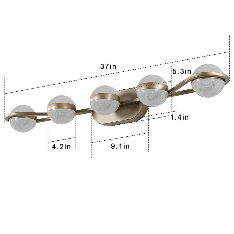 Modern LED Bathroom Vanity Lights for Bedroom,Powder Room