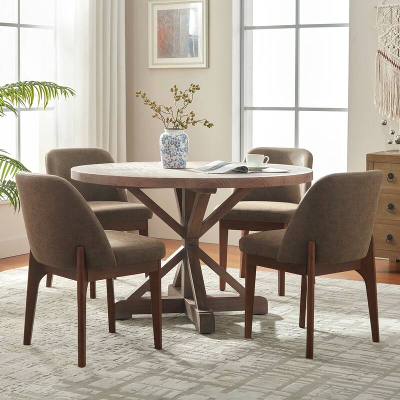 Set of 4 Solid Wood Dining Chair
