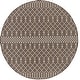preview thumbnail 67 of 98, Nourison Positano Indoor/Outdoor Moroccan Area Rug 8' x Round - Natural