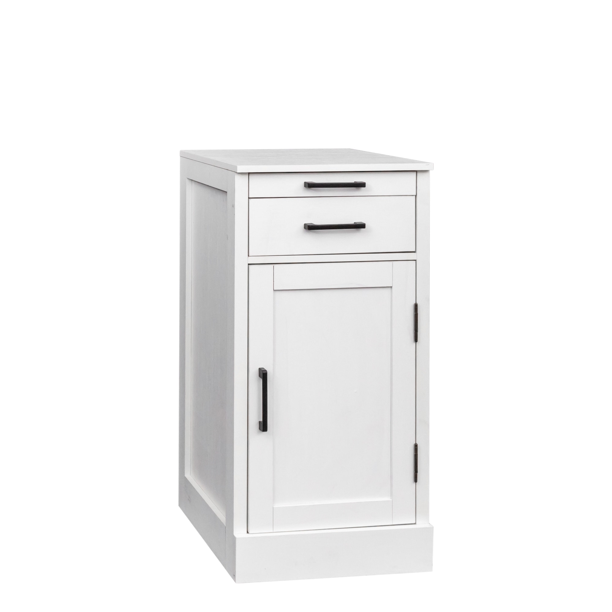 35.43''H White Modular Buffet Cabinet