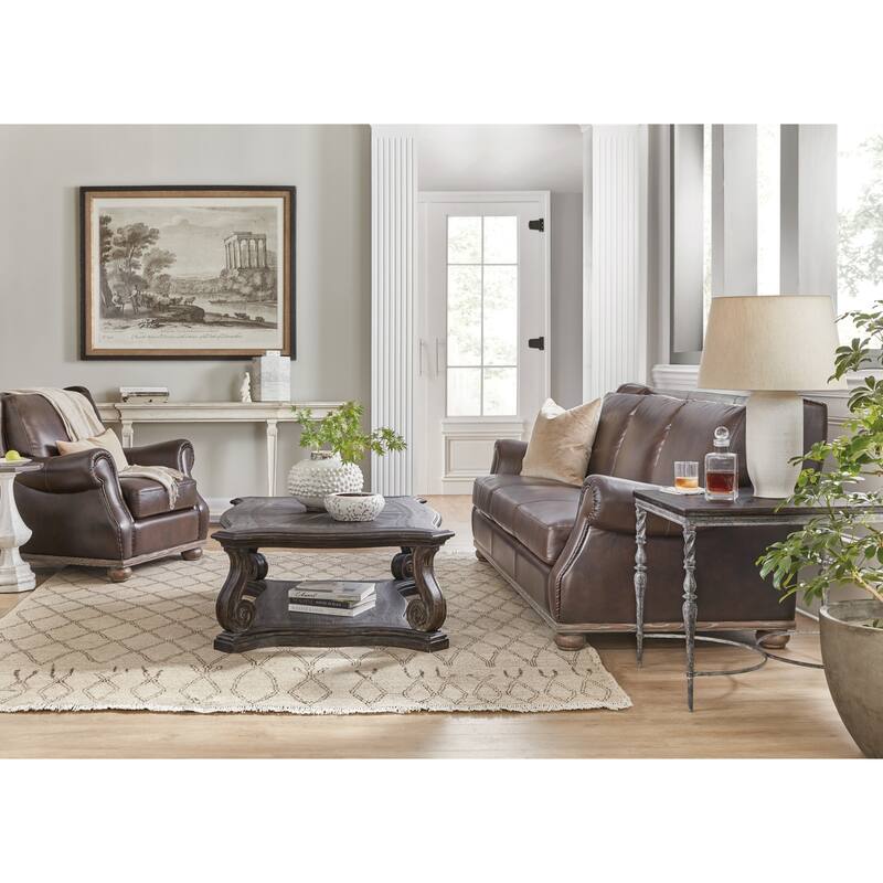 Hooker Furniture 5961-50005-SIDE-TABLE Traditions 29" Wide Metal and