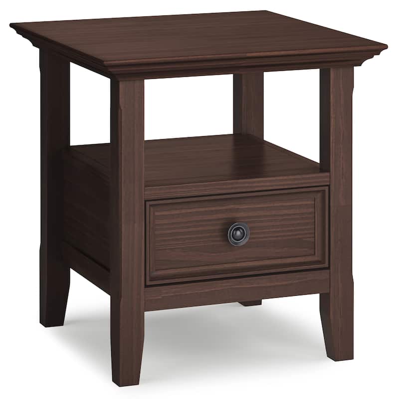 WYNDENHALL Halifax Solid Wood 19-inch Square End Table - 19 inch wide