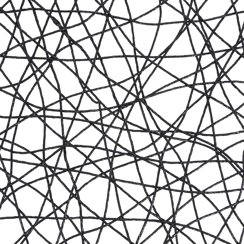 Round Placemats With Wire Nest Design (Set of 4)