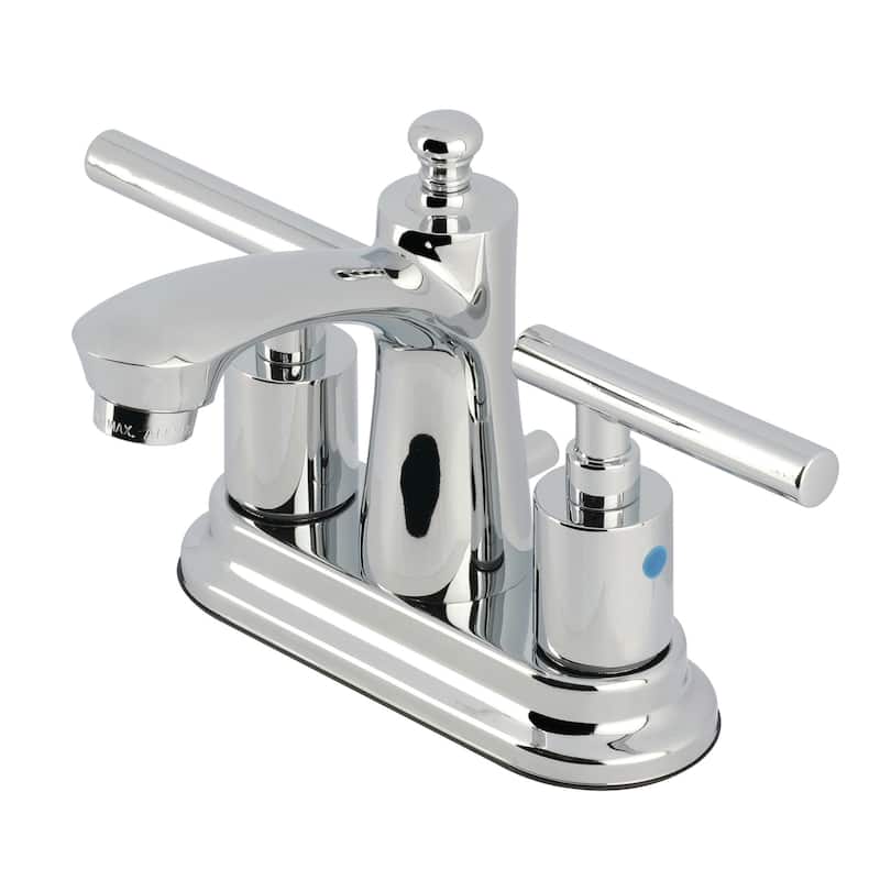 Kingston Brass FB762.CML Manhattan 1.2 GPM Centerset Bathroom Faucet - Polished Chrome