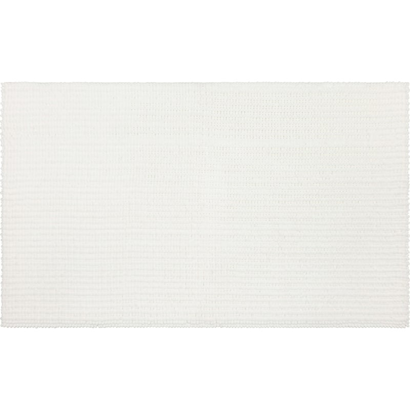 Mohawk Home Homespun Noodle Bath Rug - 2' 3" x 3' 9" - Arctic White